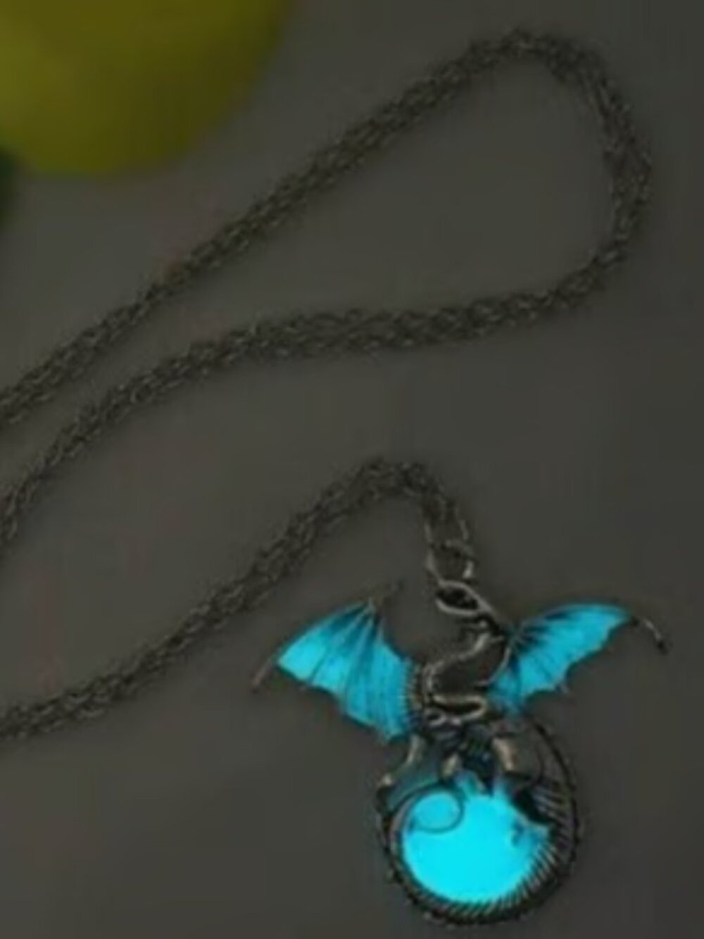 Dragon Glow-in-the-Dark Necklace